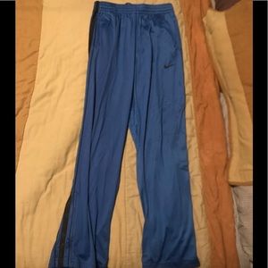 Blue Nike Sweatpants.